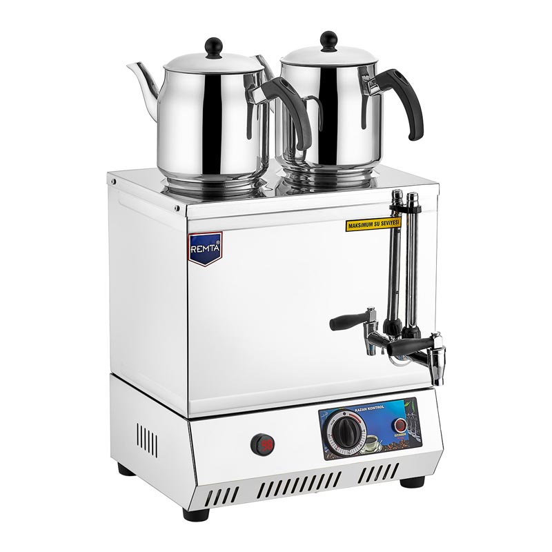 Remta EP02 30 Model Çay Ocağı, 2 Demlikli, 23 L, Elektrikli