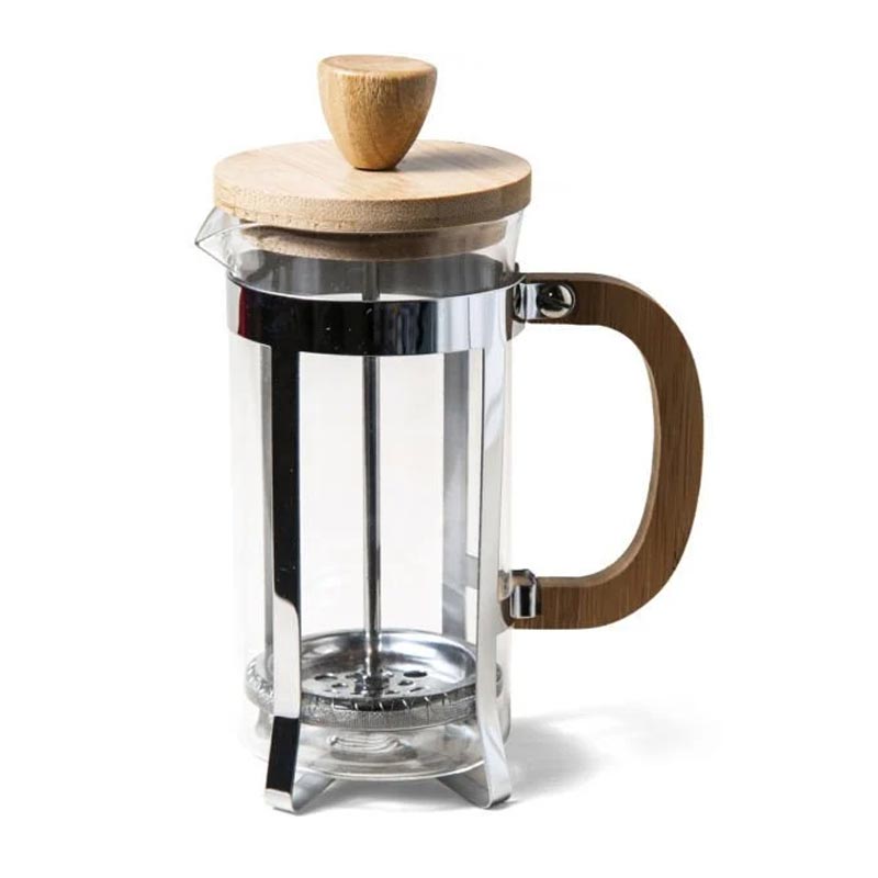 Biradlı Groovy GRV-D4 Bambu French Press, 350 ml