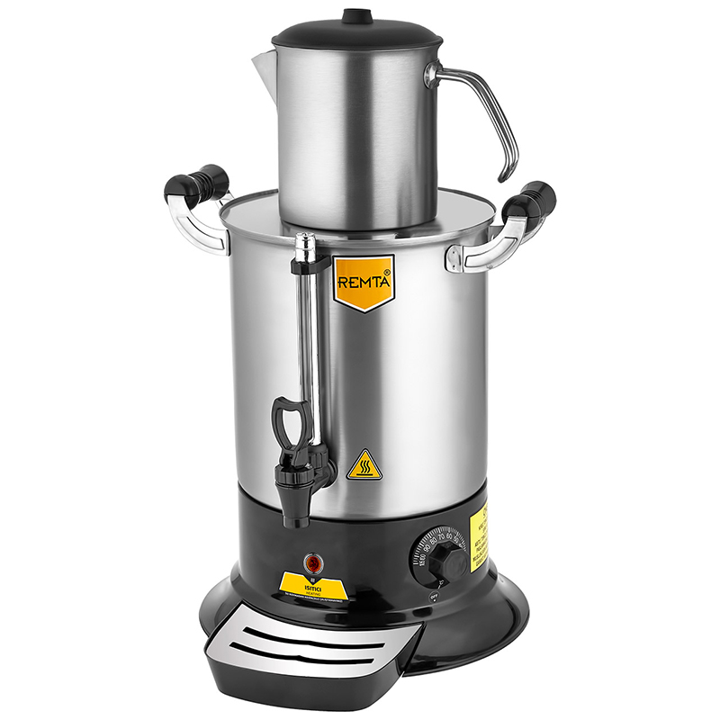Remta Remta PT11 Platin Çay Makinesi, Elektrikli, Tek Demlikli, 9 Litre Kapasiteli