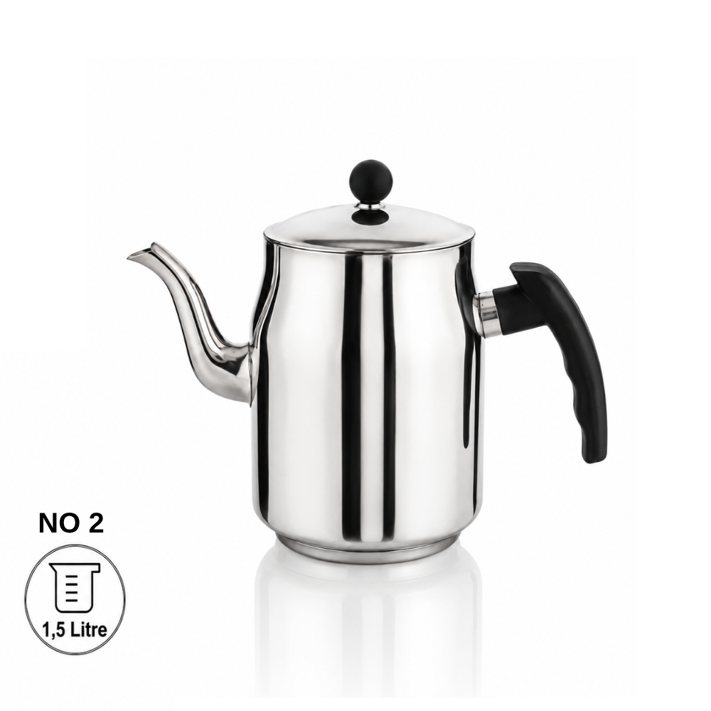 Anka Anka Çelik Demlik, 1,5 Litre, No: 2