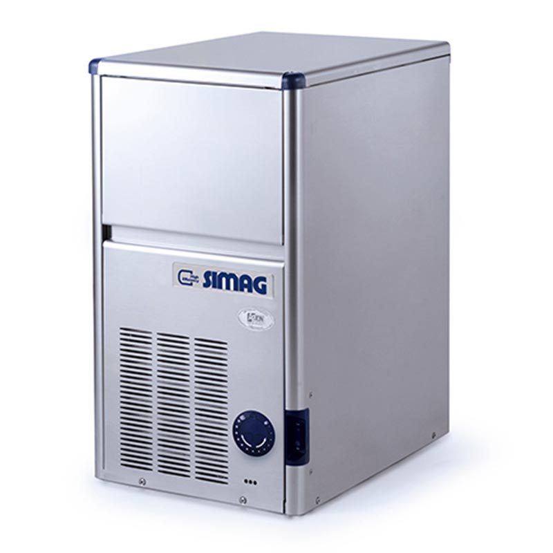 Simag Simag SDE18 Hazneli Parmak Buz Makinesi, 18 kg/gün Kapasiteli