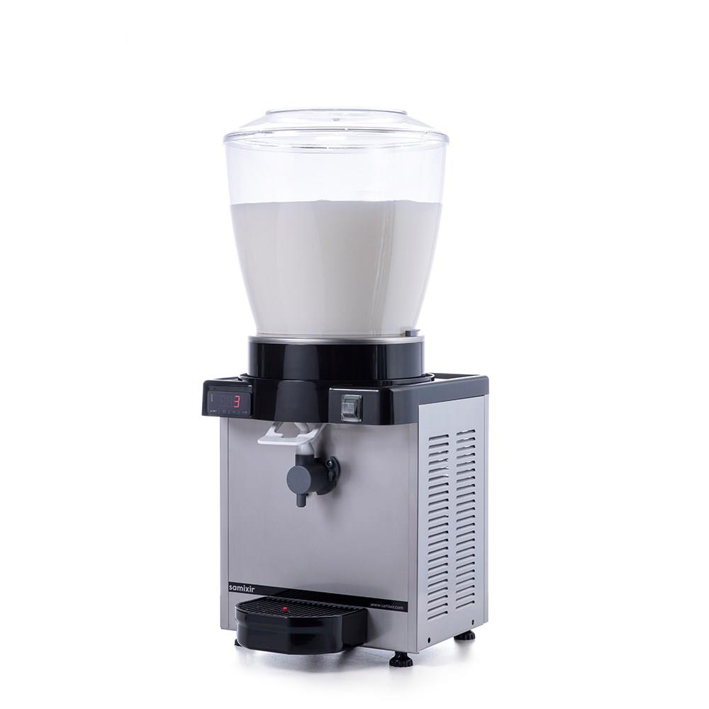 Samixir Samixir KAM22 Panaromik Dijital Köpüklü Ayran Dispenseri, 22 L, Inox