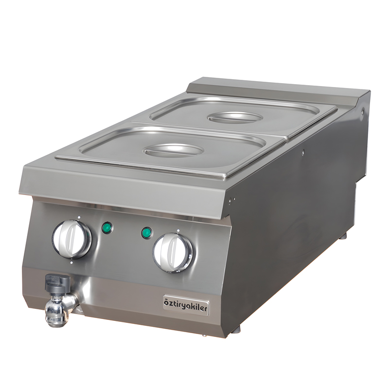 Öztiryakiler Öztiryakiler Set Üstü Elektrikli Bain Marie, 40x90x28, OBE 4090