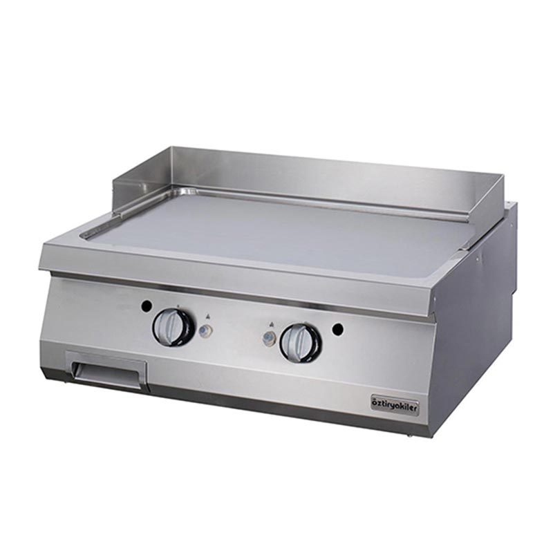 Öztiryakiler Öztiryakiler OGG 8070 Düz Grill Plate, 80x70x30 cm, Gazlı