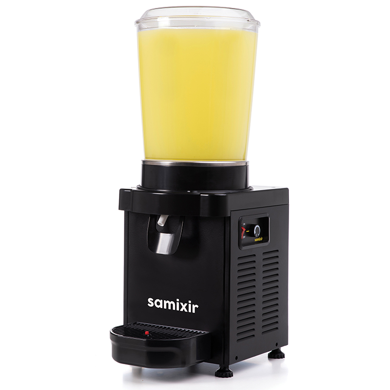 Samixir Samixir M10 Panoramik Soğuk İçecek Dispenseri, 10 Lt, Karıştırıcılı, Siyah