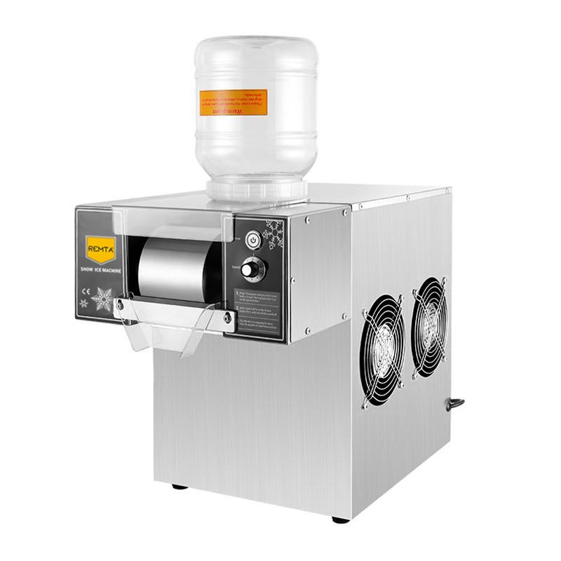 Remta Remta SY-XBJ120F Kar Buz Traş Dondurma Snow Flake Makinesi, 5 kg/s Kapasiteli