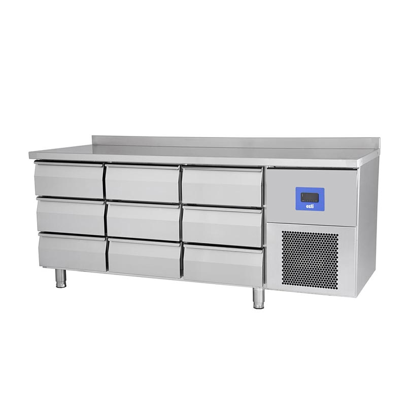 Öztiryakiler Öztiryakiler 3 Inox Kapılı Yatay Tip Derin Dondurucu, Ta 360 Lmv, 304 Kalite