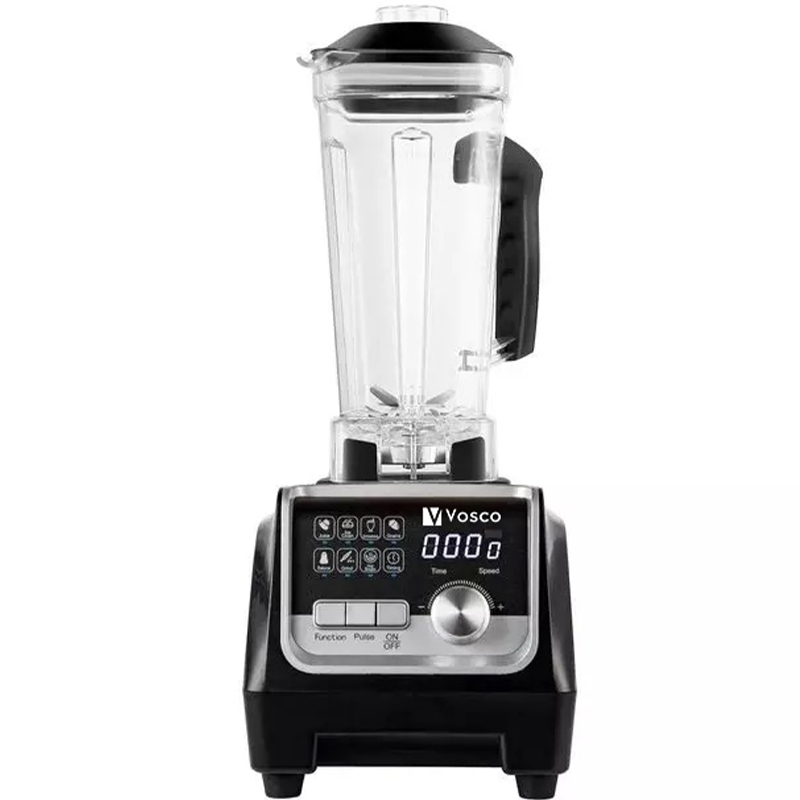 Vosco Vosco VHS-206C Pro Dijital Buz Kırıcı Bar Blender, 2 L, 1600 W, Siyah