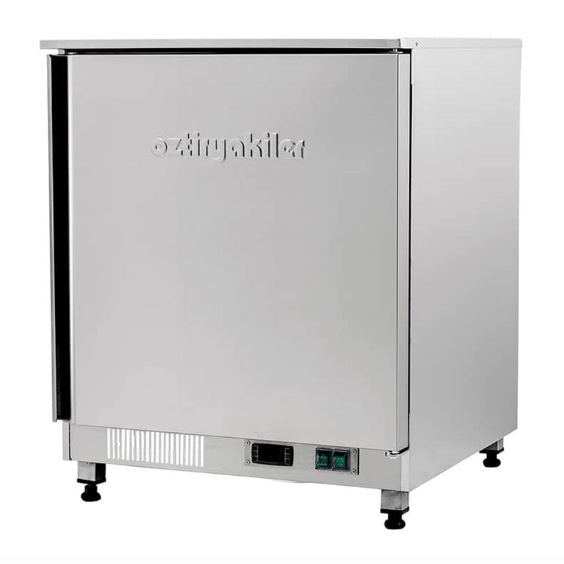 Öztiryakiler Öztiryakiler Tek Inox Kapılı Slim Derin Dondurucu, Slim 150 Lts