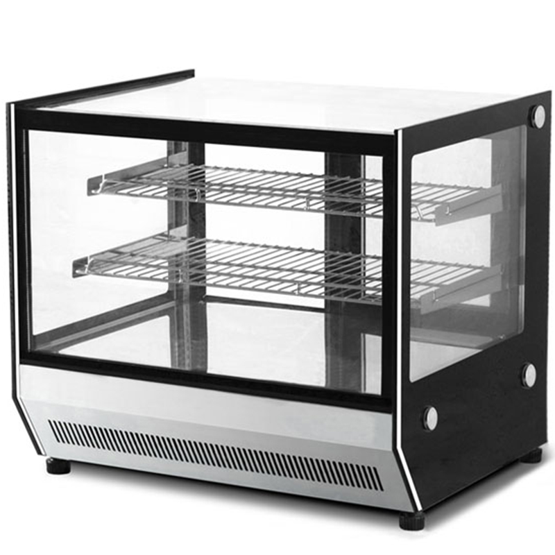 Senox Senox SET P 90C Set Üstü Sıcak Pasta Teşhir Dolabı, Panaromik Cam, 90x60x70 cm