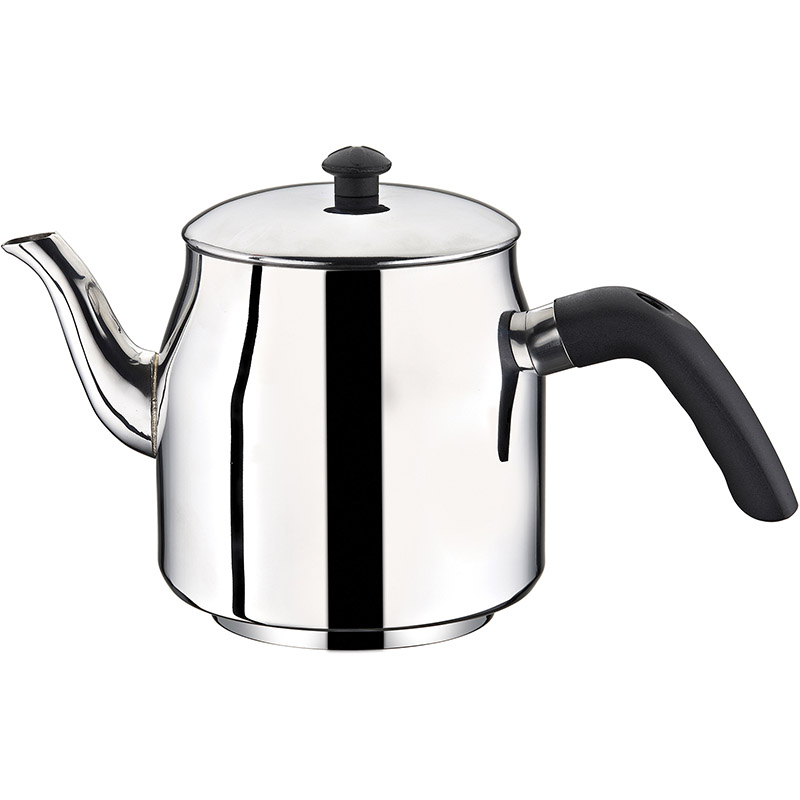 Biradlı Biradlı Orta Kahveci Demlik, 1.75 L, Çap 10.3 cm