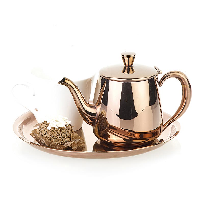 Biradlı Biradlı GRV-238 Kahve ve Çay Takımı, Altın