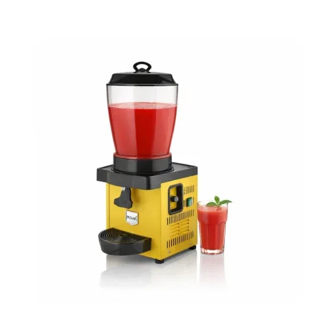 Remta Remta ST34 Royal Mini Şerbet ve Ayran Soğutma Makinesi, Karıştırıcılı, 11 Litre Kapasiteli, Sarı