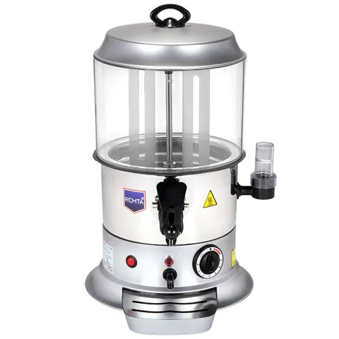 Remta Remta CS4 Sıcak Çikolata ve Salep Makinesi, 5 Litre Kapasiteli , 32x36x48 cm, Silver