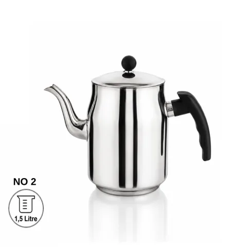 Anka Anka Çelik Demlik, 1,5 Litre, No: 2