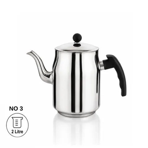 Anka Anka Çelik Demlik, 2 Litre, No: 3