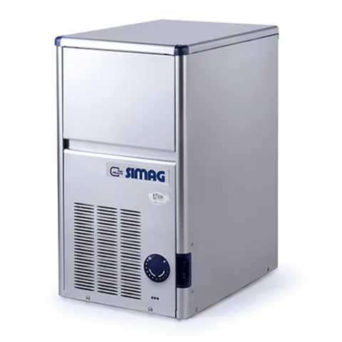 Simag Simag SDE18 Hazneli Parmak Buz Makinesi, 18 kg/gün Kapasiteli
