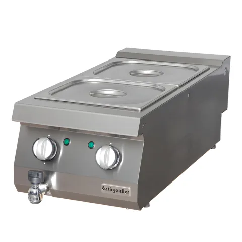 Öztiryakiler Öztiryakiler Set Üstü Elektrikli Bain Marie, 40x90x28, OBE 4090
