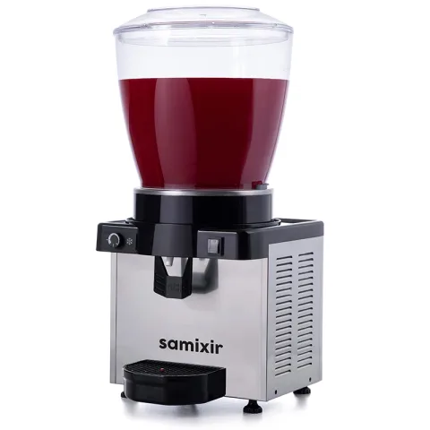 Samixir Samixir M22 Panoramik Soğuk İçecek Dispenseri, 22 Lt, Karıştırıcılı, Inox