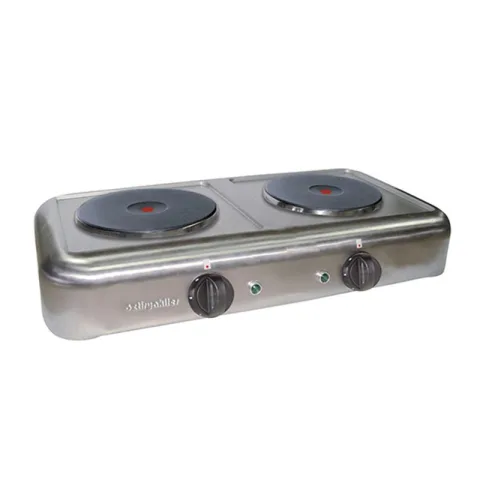 Öztiryakiler Öztiryakiler OSO 4075.1 İkili Compact Ocak, 75x40 cm, 5.2 kW, Elektrikli