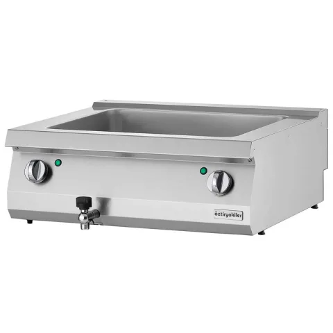 Öztiryakiler Öztiryakiler Yeni 700 Serisi, Set Üstü Elektrikli Bain Marie, 80x70x30, Gn Kaplar Hariç, OBE 8070