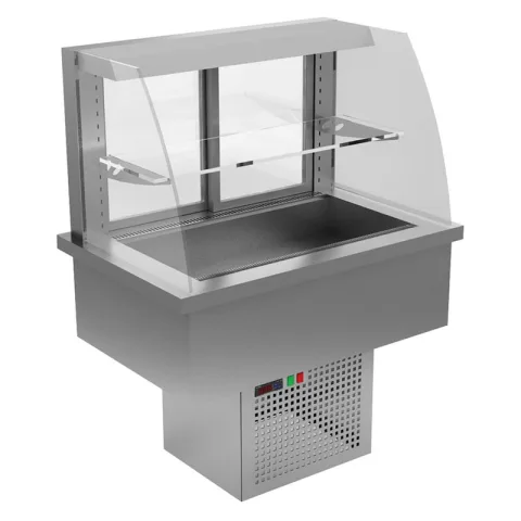 Öztiryakiler Öztiryakiler Ankastre Mini Self Servis Soğuk Teşhir Dolabı, 120 cm, ETA - 22C12 Model