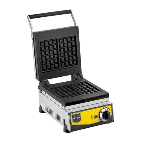 Remta Remta W10 Tekli Kare Model Waffle Makinesi, Elektrikli