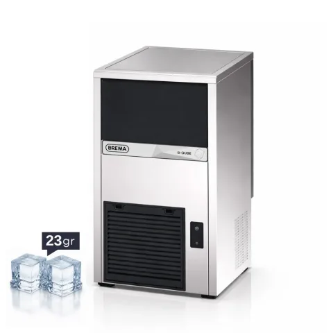 Brema Brema CB 249 HC B-Qube Küp Buz Makinesi, 29 kg/gün Kapasiteli, 9 kg Saklama Hazneli, Otomatik Temizlemeli