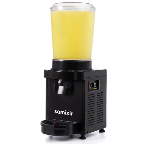 Samixir Samixir M10 Panoramik Soğuk İçecek Dispenseri, 10 Lt, Karıştırıcılı, Siyah