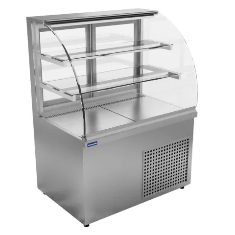 Öztiryakiler Öztiryakiler Bombe Camlı Soğuk Teşhir Dolabı, 430 lt, 180x70x135 cm, ETD - 11C18 Model