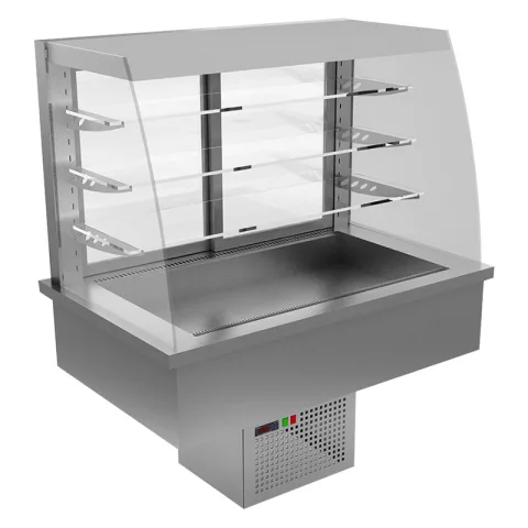 Öztiryakiler Öztiryakiler Ankastre Self Servis Soğuk Teşhir Dolabı, 120 cm, ETA - 21C12 Model