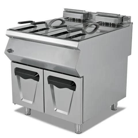 Empero Empero 900 Plus Seri Set Üstü Gazlı Fritöz, Çiftli, 24+24 lt, 80x90x85 cm