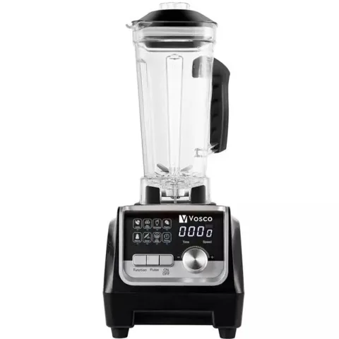 Vosco Vosco VHS-206C Pro Dijital Buz Kırıcı Bar Blender, 2 L, 1600 W, Siyah