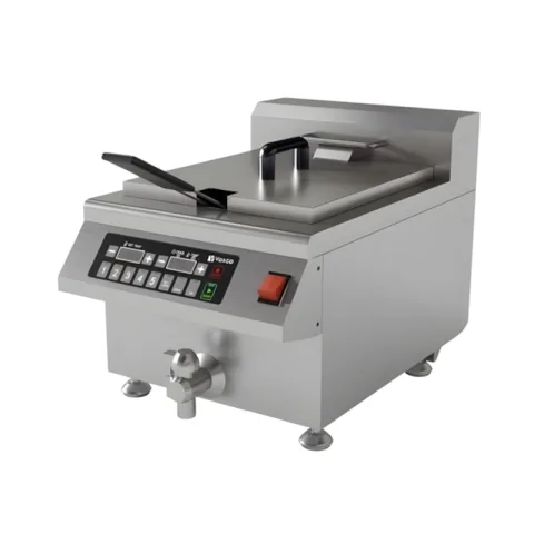 Vosco Vosco VSL FRT1C08B Elektrikli İndüksiyonlu Fritöz, Tekli, 8 Litre, 29x52x41,8 cm