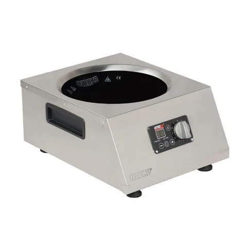 Omake Omake IND25 I15 Wok İndüksiyon Ocak, Cam Yüzeyli, Elektrikli, 3500 W