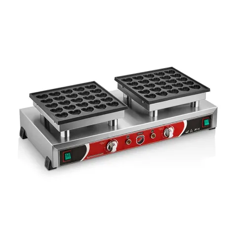 SilverInox SilverInox B23 Kalpli Bubble Waffle Makinesi, Çiftli, Elektrikli