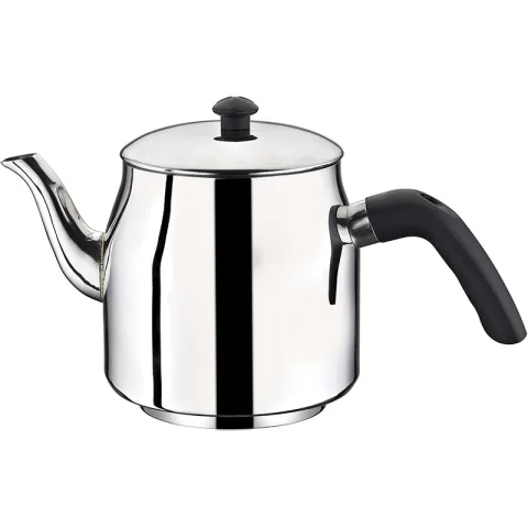 Biradlı Biradlı Orta Kahveci Demlik, 1.75 L, Çap 10.3 cm