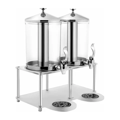 Biradlı Biradlı GRV-10408 2'li Lux Meyve Suyu Dispenseri, 2x7.5 L