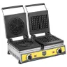 Remta W21 Çiftli Kare ve Çiçek Waffle Makinesi, 21 cm Çiçek Ölçüsü