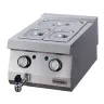 Öztiryakiler Yeni 700 Serisi, Set Üstü Elektrikli Bain Marie, 40x70x30, Gn Kaplar Hariç, OBE 4070