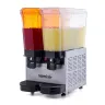 Samixir 40.SSI Klasik Twin Soğuk İçecek Dispenseri, 20+20 Lt, Çift Fıskiyeli, Inox