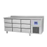 Öztiryakiler 3 Inox Kapılı Yatay Tip Derin Dondurucu, Ta 360 Lmv, 304 Kalite