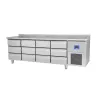Öztiryakiler 4 Inox Kapılı Yatay Tip Derin Dondurucu, Ta 460 Lmv, 304 Kalite