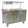Öztiryakiler OHBE 13070 Bain Marie Elektrikli Hareketli Servis Raflı, Çekmeceli, 3 GN 1/1, 130x70 cm