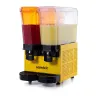 Samixir 40.SSY Klasik Twin Soğuk İçecek Dispenseri, 20+20 Lt, Çift Fıskiyeli, Sarı