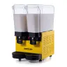 Samixir 40.MMY Klasik Twin Soğuk İçecek Dispenseri, 20+20 Lt, Çift Karıştırıcılı, Sarı