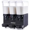 Samixir 60.MMMB Klasik Triple Soğuk İçecek Dispenseri, 20+20+20 lt, 3 Karıştırıcılı, Siyah