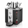 SilverInox ELS-03S 3 Demlikli Çay Makinesi, 36 L, Elektrikli, Siyah