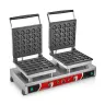 SilverInox B22 Kalpli Bubble Waffle Makinesi, Çiftli, Kapaklı, Elektrikli